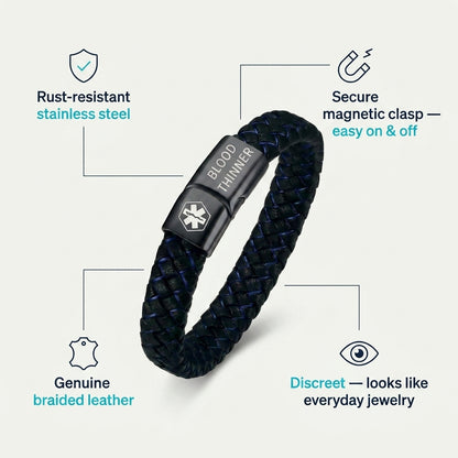Bracelet for Men on Blood Thinners